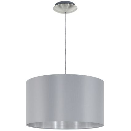 Eglo 31601 - Hängande Ljuskrona med snöre MASERLO 1xE27/60W/230V