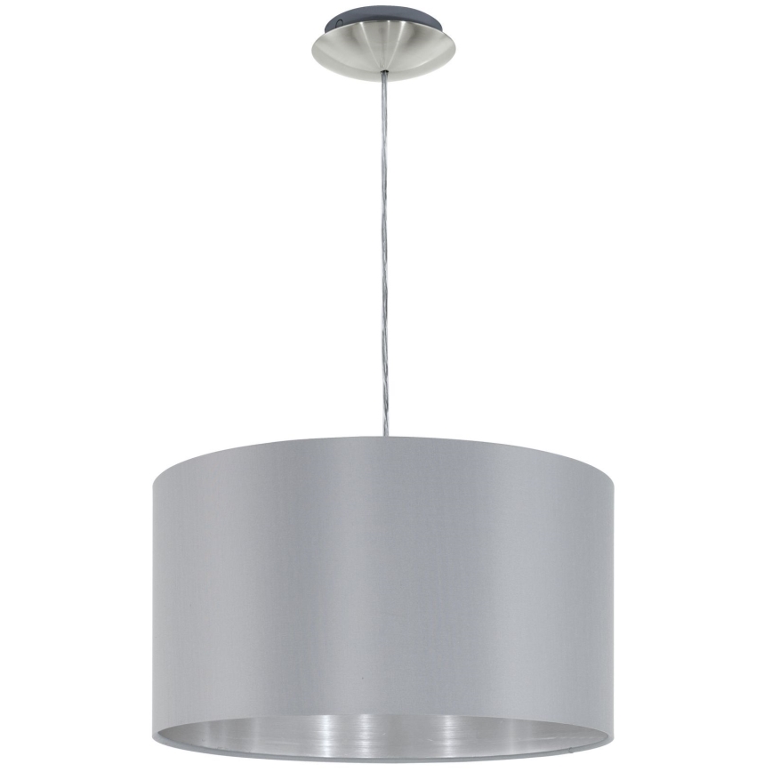Eglo 31601 - Hängande Ljuskrona med snöre MASERLO 1xE27/60W/230V