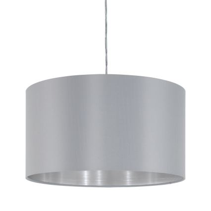 Eglo 31601 - Hängande Ljuskrona med snöre MASERLO 1xE27/60W/230V