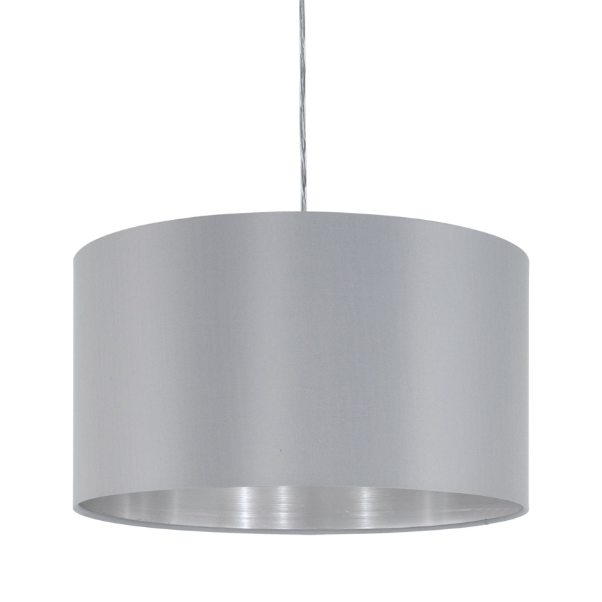 Eglo 31601 - Hängande Ljuskrona med snöre MASERLO 1xE27/60W/230V