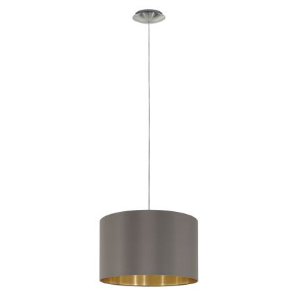 Eglo 31603 - Hängande Ljuskrona med snöre MASERLO 1xE27/60W/230V