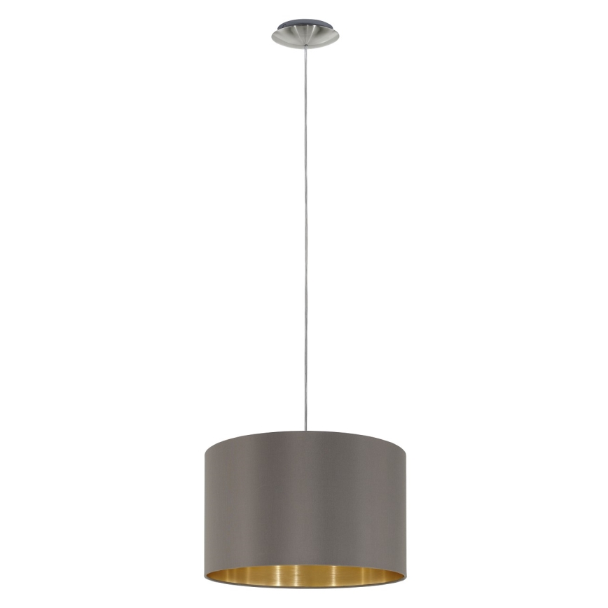 Eglo 31603 - Hängande Ljuskrona med snöre MASERLO 1xE27/60W/230V