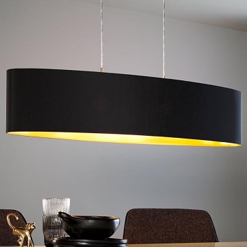 Eglo 31616 - Hängande Ljuskrona med snöre MASERLO 2xE27/60W/230V