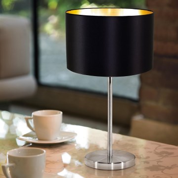 Eglo 31627 - Bordslampa  MASERLO 1xE27/60W/230V