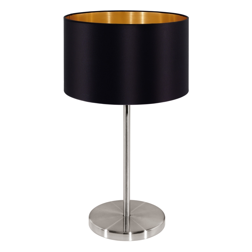 Eglo 31627 - Bordslampa  MASERLO 1xE27/60W/230V