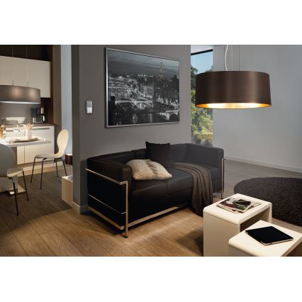 Eglo 31627 - Bordslampa  MASERLO 1xE27/60W/230V