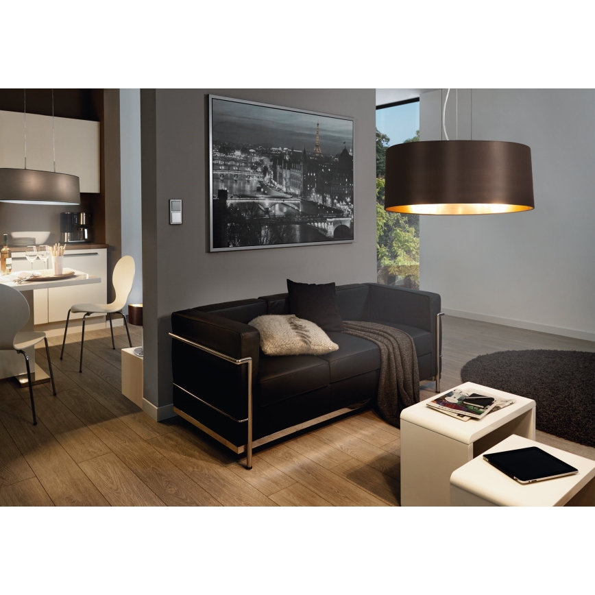Eglo 31627 - Bordslampa  MASERLO 1xE27/60W/230V