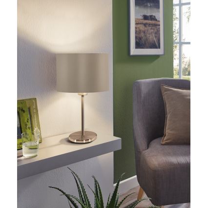 Eglo 31629 - Bordslampa MASERLO 1xE27/60W/230V