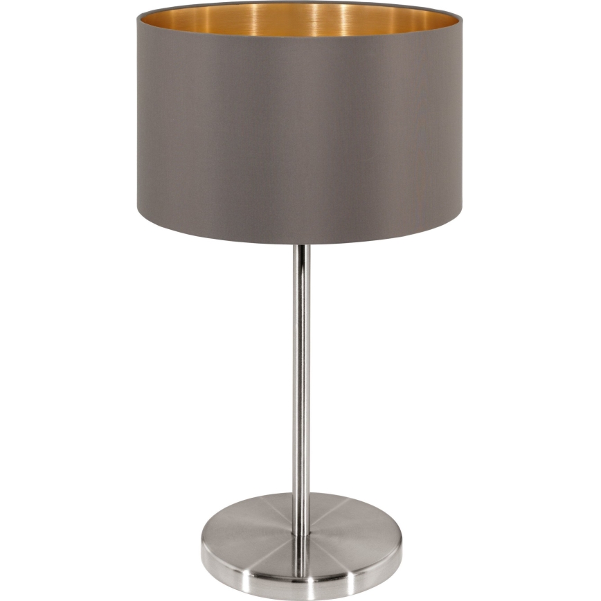 Eglo 31631 - Bordslampa  MASERLO 1xE27/60W/230V