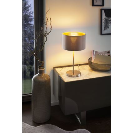Eglo 31631 - Bordslampa  MASERLO 1xE27/60W/230V