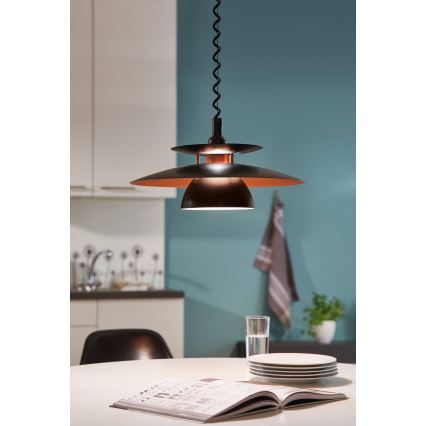 Eglo - Nedhissbar taklampa 1xE27/60W/230V