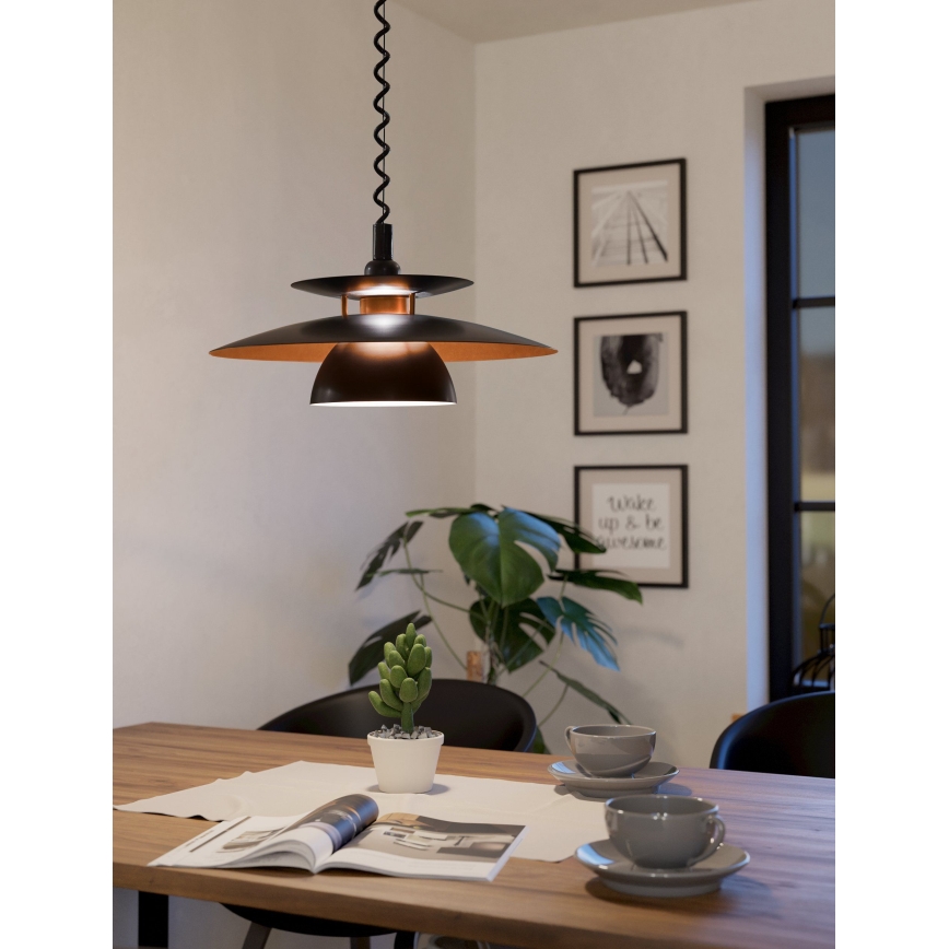 Eglo - Nedhissbar taklampa 1xE27/60W/230V