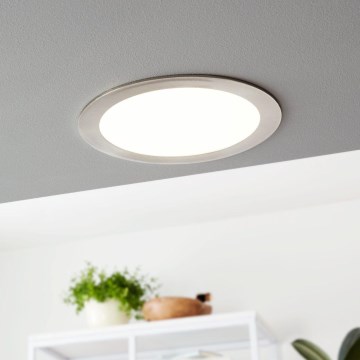 Eglo 31676 - LED infälld takarmatur FUEVA 1 1xLED/18W/230V Ø 22,5 cm