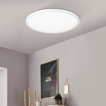 Eglo 31699 - LED RGBW Dimbar taklampa ROVITO-Z LED/16,5W/230V 2700-6500K vit