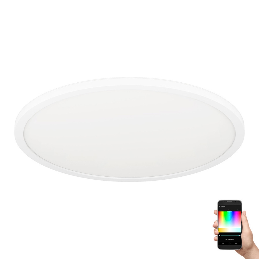 Eglo 31699 - LED RGBW Dimbar taklampa ROVITO-Z LED/16,5W/230V 2700-6500K vit