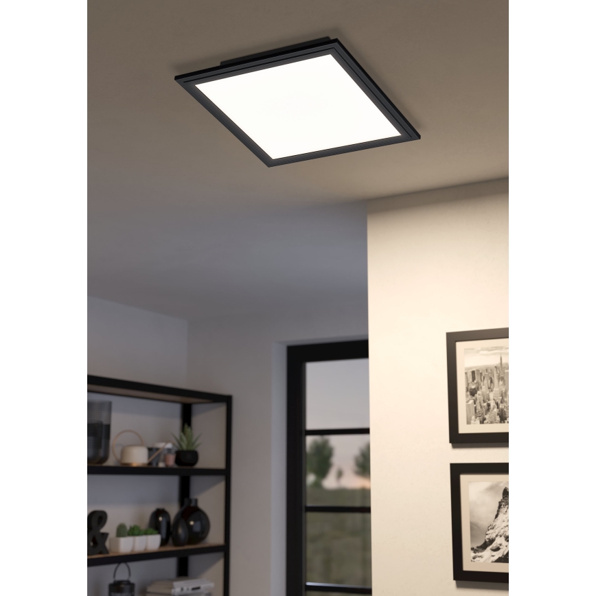 Eglo 31723 - LED Dimbar taklampa SALOBRENA-Z LED/15,3W/230V 2700-6500K svart