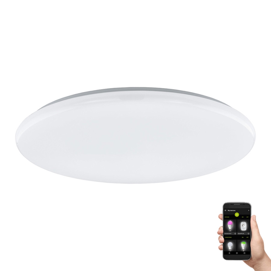 Eglo 31738 - LED Dimbar taklampa TOTARI-Z LED/44,8W/230V 2700-6500K vit