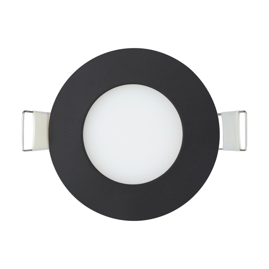 Eglo 31743 - KIT 3x Infälld dimbar LED badrumsbelysning FUEVA-Z 1xLED/2,8W/230V 2700-6500 IP44 svart