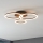 Eglo 31771 - LED Dimbar taklampa PARRAPOS-Z LED/33W/230V 3000-6500K svart