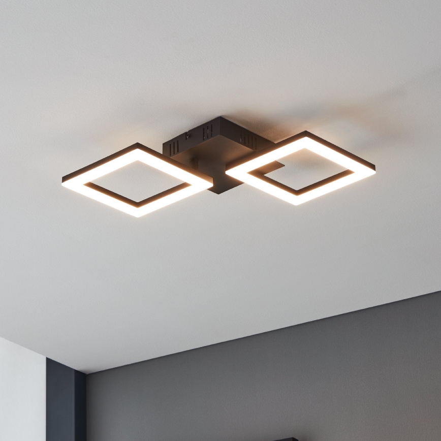 Eglo 31773 - LED Dimbar taklampa PARANDAY-Z LED/15,5W/230V 3000-6500K svart