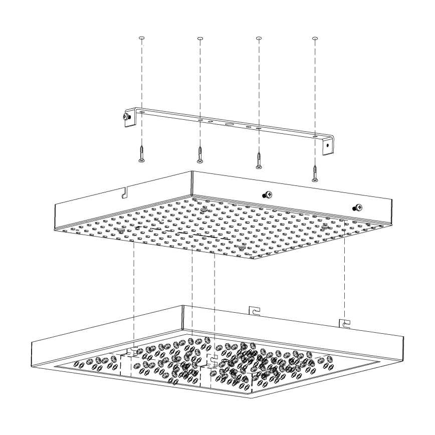 Eglo 32025 - LED Takbelysning BilDITO LED/16W/230V