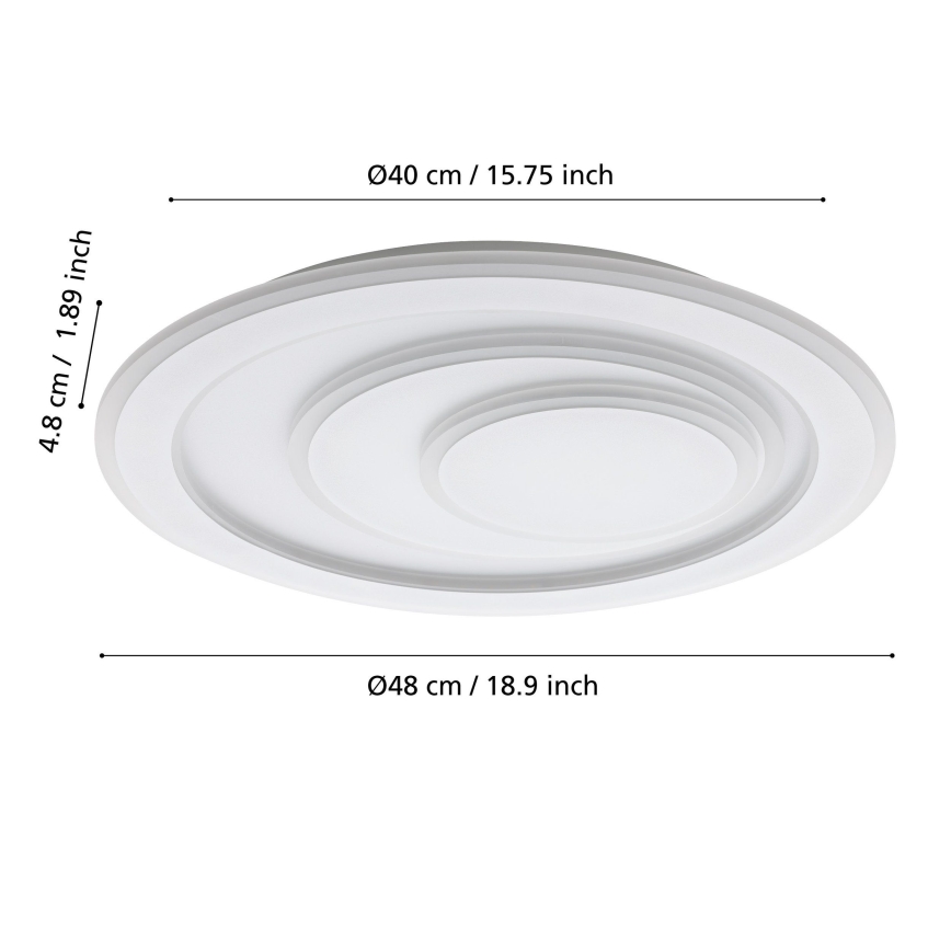 Eglo  - LED taklampa LED/21W/230V diameter 48 cm