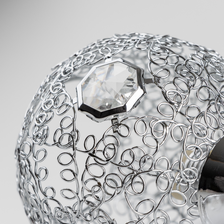 Eglo 32103 - LED ytmonterad ljuskrona VELAGO 5xG9/33W/230V blank krom