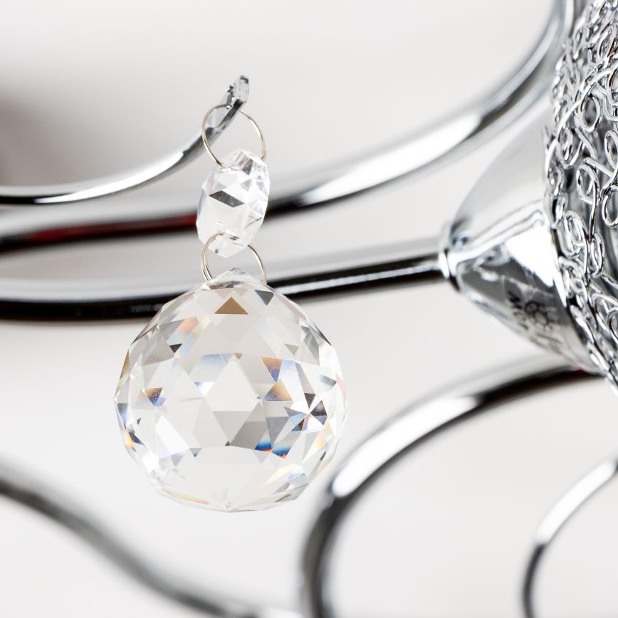 Eglo 32103 - LED ytmonterad ljuskrona VELAGO 5xG9/33W/230V blank krom