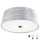 Eglo 32111- LED taklampa FONSEA 1 2xE27/9W/230V silver/koppar