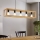Eglo 32143 - Taklampa med sladd BLACKCROWN 5xE27/40W/230V brun