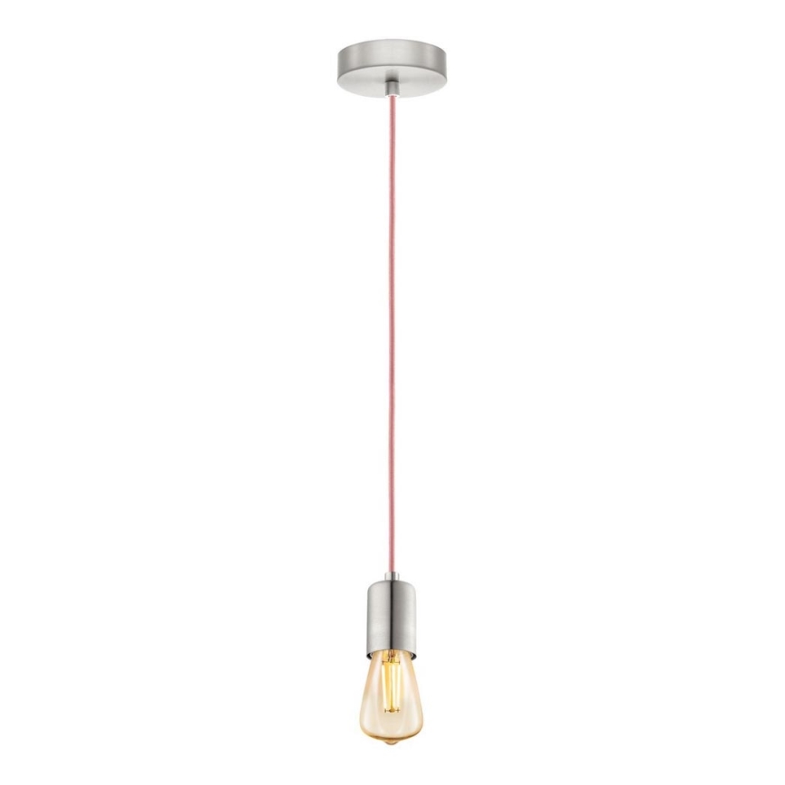 Eglo 32526 - Ljuskrona med snöre YORTH 1xE27/60W/230V