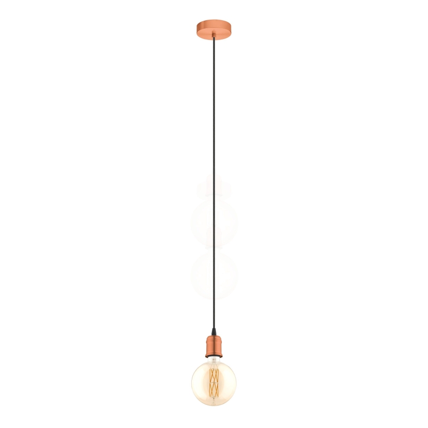 Eglo 32539 - Ljuskrona med snöre YORTH 1xE27/60W/230V