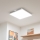Eglo 32547 - LED RGBW dimbar infälld/ytmonterad panel 2-i-1 SALOBRENA-C LED/34W/230V vit 60x60 cm + fjärrkontroll