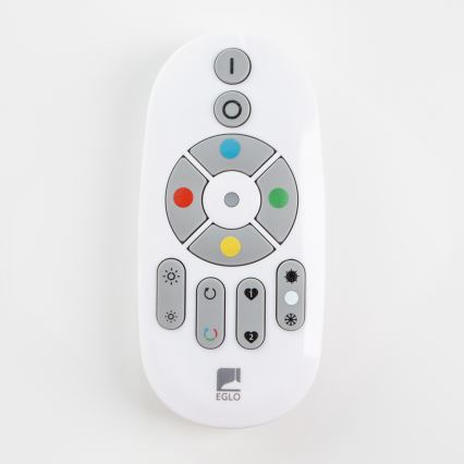 Eglo 32547 - LED RGBW Ljusreglerad fäst/infälld panel 2i1 SALOBRENA-C LED/34W/230V vit 60x60 cm + fjärrkontroll