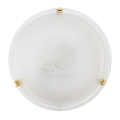 Eglo 32601 - LED-taklampa SALOME LED/11W/230V Ø 30 cm, guldfärgad