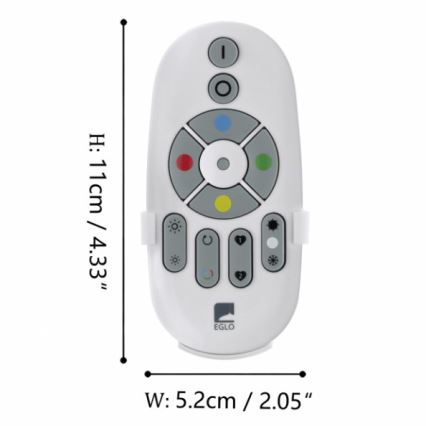 Eglo - Fjärrkontroll CONNECT 2xAAA Bluetooth