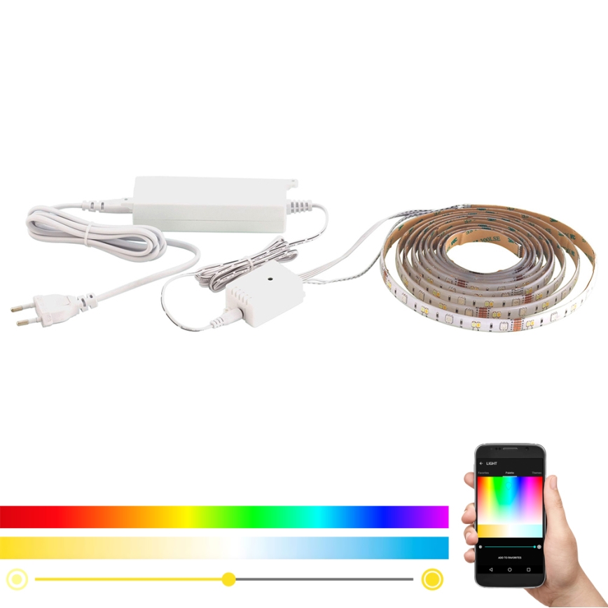 Eglo 32733 - LED-slinga 5m ljusslinga-C LED-RGB/19W/230V