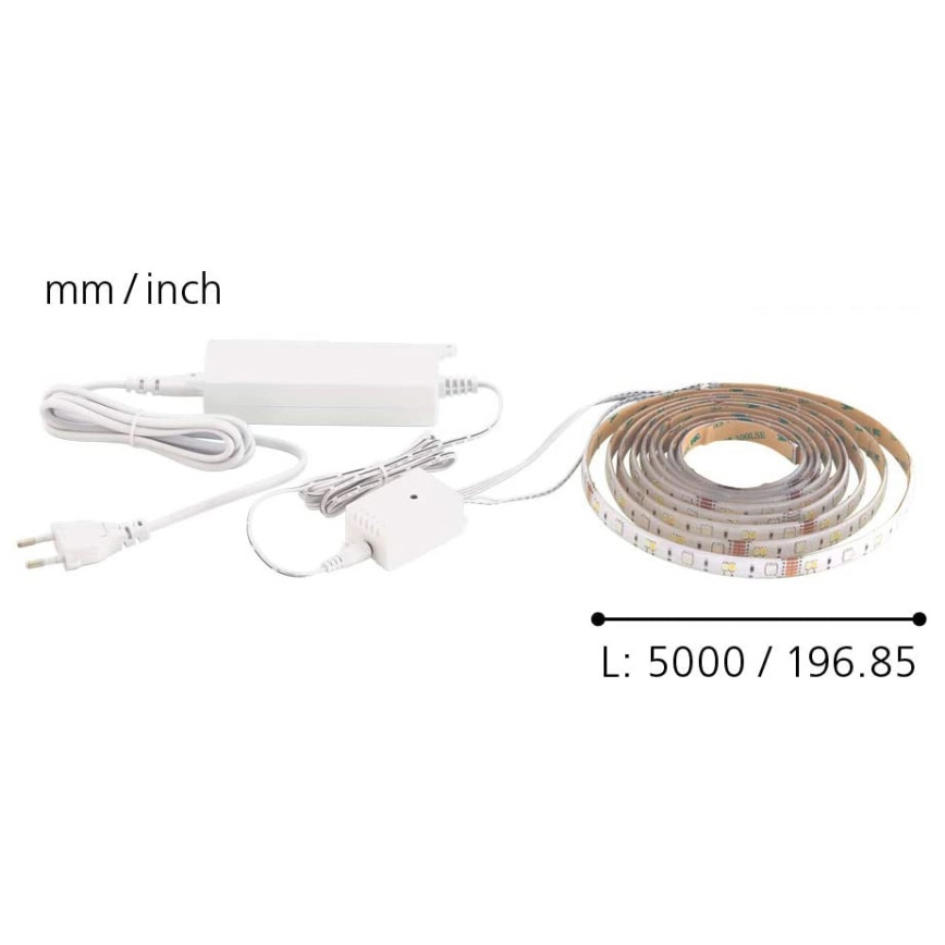 Eglo 32733 - LED-slinga 5m ljusslinga-C LED-RGB/19W/230V