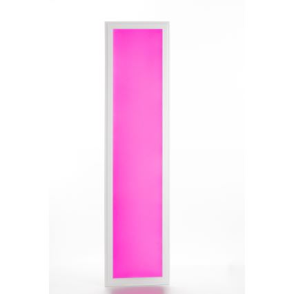 Eglo 32734 - LED RGBW Ljusreglerad fäst/infälld panel 2i1 SALOBRENA-C LED/34W/230V vit + fjärrkontroll
