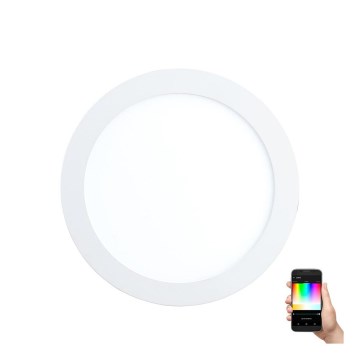 Eglo 32738 - LED RGB Dimbar infälld belysning FUEVA-C LED/10,5W/230V