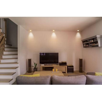 Eglo 32738 - LED RGB Dimbar infälld belysning FUEVA-C LED/10,5W/230V