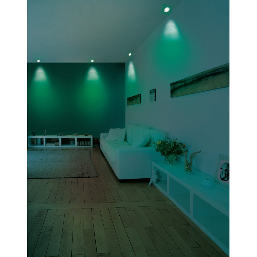 Eglo 32753 - LED RGB Dimbar infälld belysning FUEVA-C LED/5,4W/230V