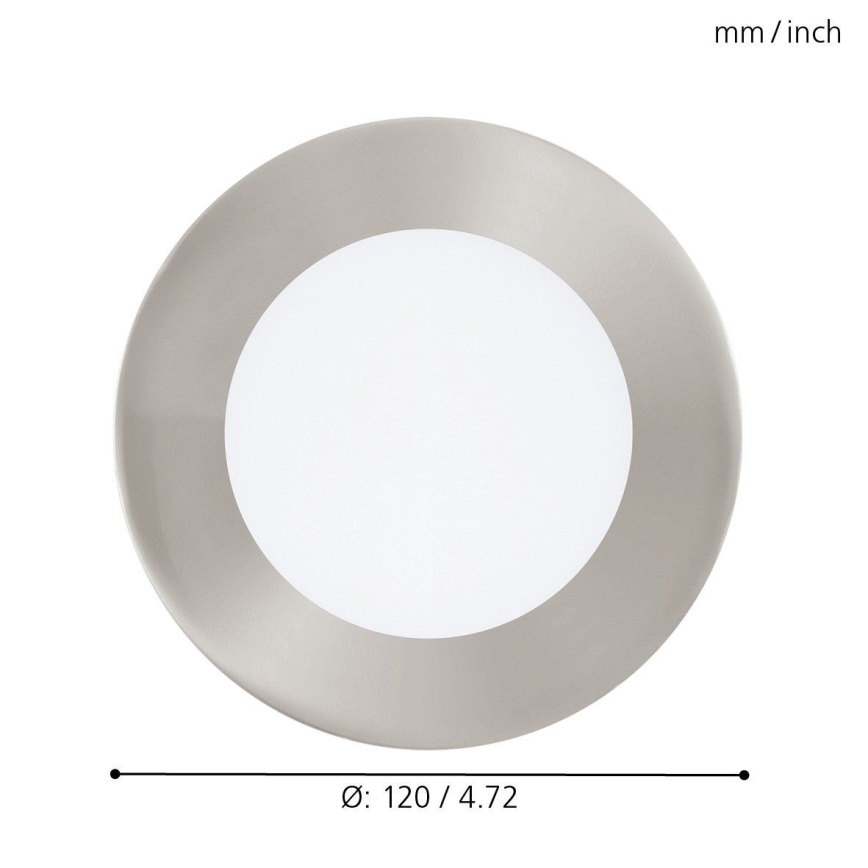 Eglo 32753 - LED RGB Dimbar infälld belysning FUEVA-C LED/5,4W/230V