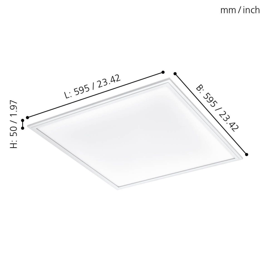 Eglo - LED taklampa  LED/40W/230V
