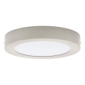 Eglo 32817 - Dimbar LED-taklampa FUEVA LED/21W/230V 3000-6500K Ø 30 cm matt krom + fjärrkontroll