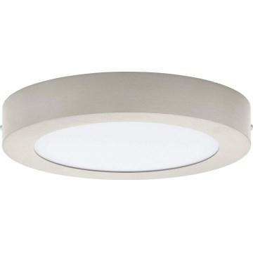Eglo 32817 - Dimbar LED-taklampa FUEVA LED/21W/230V 3000-6500K Ø 30 cm matt krom + fjärrkontroll