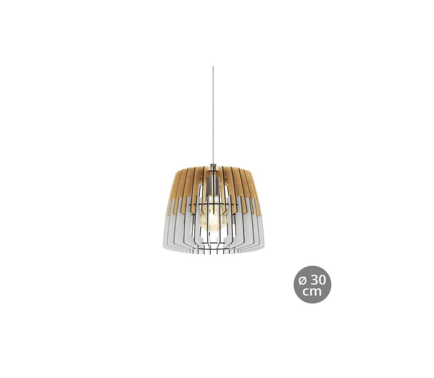 Eglo 32825 - Ljuskrona med snöre SOTOS 1xE27/60W/230V