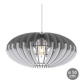 Eglo 32833 - Ljuskrona med snöre SOTOS 1xE27/60W/230V