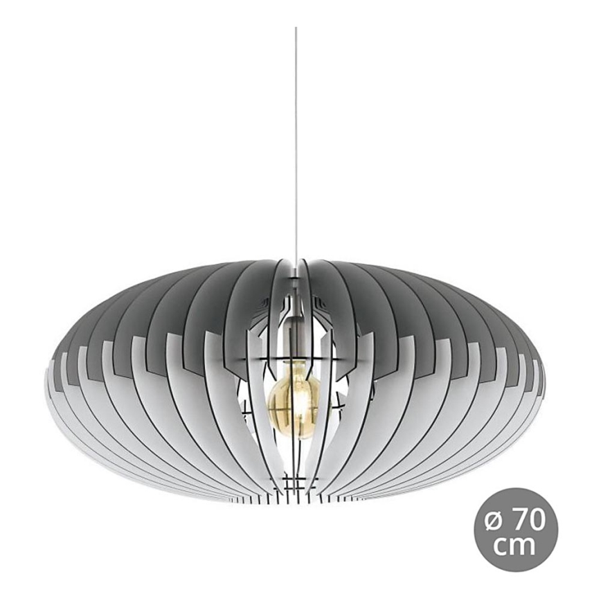Eglo 32834 - Ljuskrona med snöre SOTOS 1xE27/60W/230V pr. 700mm