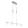 Eglo 32868 - LED Ljuskrona med snöre BORRIOL 4xLED/4,5W/230V